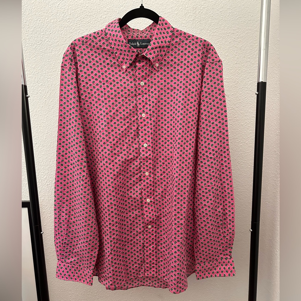 Polo Ralph Lauren Men's Paisley Neats Mercer Shirt